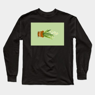 Jonquil portrait card Long Sleeve T-Shirt